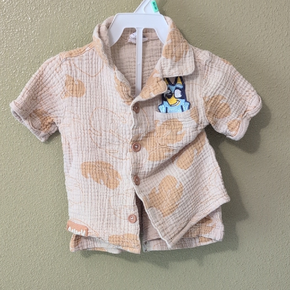 Bluey Linen Set